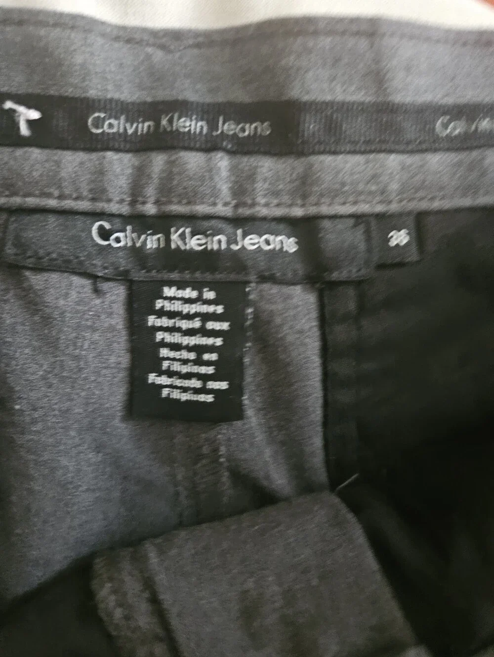 Calvin Klein Flat Front Dress Pants Men 36x32